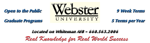 Visit Webster University's website for more information
