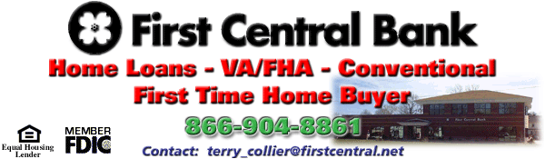 Click here to visit First Central Bank's website